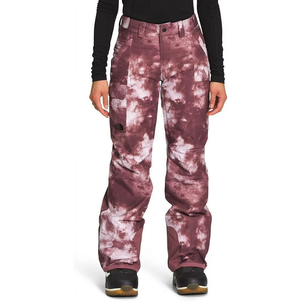 The North Face Freedom Snow Pants Women's Large Ginger Tie Dye Insulated KFC330